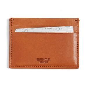 NWOT 🆕 Shinola leather 5 pocket card case